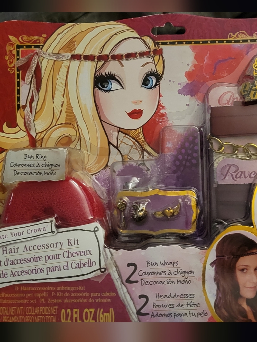 Ever After High Girl Hair Accessories NIB